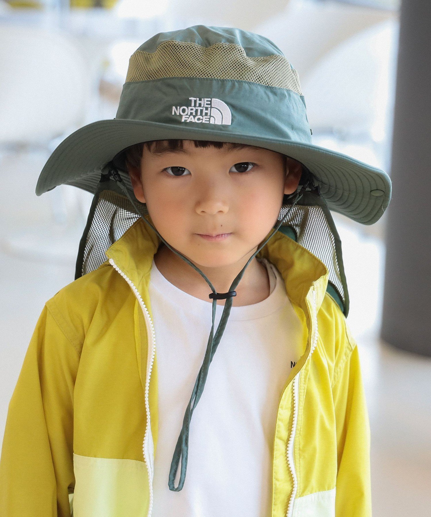 【こども ビームス/コドモ ビームス / KIDS】のTHE NORTH FACE / キッズ サンシールド ハット 2026SS(47~56cm) UVカット 紫外線対策 アウトドア インテリア・キッズ・メンズ・レディースファッション・服の通販 founy(ファニー) 　ファッション　Fashion　キッズファッション　Fashion for Kids　アウトドア　Outdoor Clothing　スピンドル　Spindle, Drawcord　フィット　Fit, Slim Fit　メッシュ　Mesh, Net Fabric　ランニング　Running, Running Wear, Activewear, Jogging　夏　Summer　2026年　2026　2026春夏・S/S　Spring/Summer 2026 SS26　DG_ダックグリーン|ID: prp329100004962158 ipo3291000000037227395