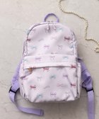 【パンパンテュテュ/panpantutu / KIDS】の撥水マルチポケットリュック【Msize】 人気、トレンドファッション・服の通販 founy(ファニー) ファッション Fashion キッズファッション Fashion for Kids スウィート Sweet, Cute Style ポケット Pocket, Pocket Detail ラベンダー Lavender リボン Ribbon, Bow リュック Backpack, Rucksack ループ Loop, Loop Knit エレガント 上品 Elegant thumbnail リボンパレード|ID: prp329100004962166 ipo3291000000037227487