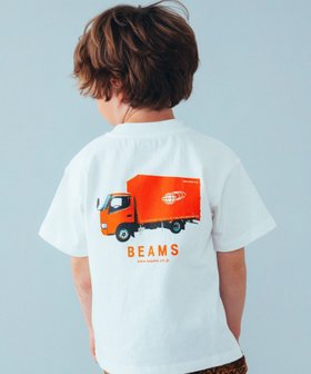 【こども ビームス/コドモ ビームス / KIDS】のこども ビームス / キッズ BEAMS号 Tシャツ(90~130cm) ロゴT 26SS 大人の最旬トレンドファッション＆コーディネート founy(ファウニー) ファッション Fashion キッズファッション Fashion for Kids イラスト Illustration オレンジ Orange シンプル Simple, Minimal フロント Front, Front Design プリント Print, Printed Pattern モチーフ Motif, Design Theme ギフト プレゼント Gift / Present 2026年 2026 2026春夏・S/S Spring/Summer 2026 SS26 |ID:prp329100004962169