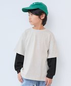 【デビロック/devirock / KIDS】のレイヤード風 長袖Tシャツ 子供服 キッズ 男の子 女の子 レイヤード ロンT 26SS 人気、トレンドファッション・服の通販 founy(ファニー) ファッション Fashion キッズファッション Fashion for Kids キャップ Cap, Baseball Cap スニーカー Sneakers, Trainers 長袖 Long Sleeve, Full Sleeve ビッグ Big, Oversized ワッフル Waffle, Waffle Knit おすすめ Recommended / Our Picks 2026年 2026 2026春夏・S/S Spring/Summer 2026 SS26 thumbnail オートミール|ID: prp329100004962173 ipo3291000000037227512