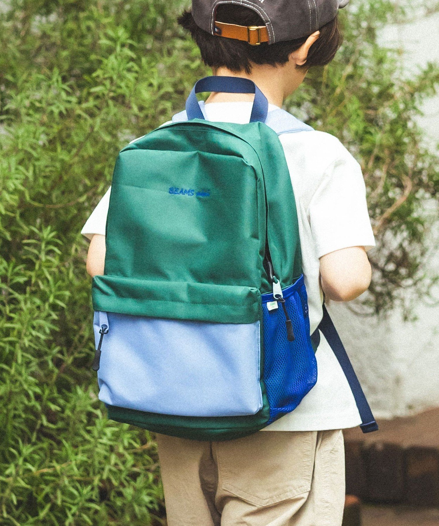 【ビームス ミニ/BEAMS mini / KIDS】のカラーデイパック 2026SS インテリア・キッズ・メンズ・レディースファッション・服の通販 founy(ファニー) 　ファッション　Fashion　キッズファッション　Fashion for Kids　2026年　2026　2026春夏・S/S　Spring/Summer 2026 SS26　おすすめ　Recommended / Our Picks　シンプル　Simple, Minimal　バランス　Balance, Style Balance　ベーシック　Basic, Essential　ポケット　Pocket, Pocket Detail　リュック　Backpack, Rucksack　軽量　Lightweight, Ultra Light　GREEN|ID: prp329100004962174 ipo3291000000037227520