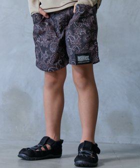 【ペアマノン/pairmanon / KIDS】の【90~160cm】【水陸両用】総柄ナイロンショートパンツ【PAIRMANON STREET】 人気、トレンドファッション・服の通販 founy(ファニー) ファッション Fashion キッズファッション Fashion for Kids ボトムス Bottoms アウトドア Outdoor Clothing ショート Short, Short Length シンプル Simple, Minimal ボトム Bottoms, Lower Wear ポケット Pocket, Pocket Detail おすすめ Recommended / Our Picks |ID:prp329100004962187