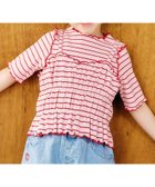 【エフオー オンラインストア/F.O.Online Store / KIDS】のマルチボーダーTシャツ ビスチェ2Pセット 人気、トレンドファッション・服の通販 founy(ファニー) ファッション Fashion キッズファッション Fashion for Kids ビスチェ Bustier, Corset Top ボーダー Border, Stripe thumbnail ピンク|ID: prp329100004962208 ipo3291000000037227729