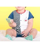 【ベベ オンライン ストア/BEBE ONLINE STORE / KIDS】のくじらクマ恐竜アニマルおしりモチーフボーダー切り替えロンパースベビー(60~80cm) 人気、トレンドファッション・服の通販 founy(ファニー) ファッション Fashion キッズファッション Fashion for Kids アニマル Animal Print 春 Spring コレクション Collection, Seasonal Line フレンチ French, French Style フロント Front, Front Design ベビー Baby, Babywear ボーダー Border, Stripe 半袖 Short Sleeve, Half Sleeve モチーフ Motif, Design Theme 無地 Plain, Solid Color ロンパース Romper, Jumpsuit S/S・春夏 SS, Spring/Summer, Warm Season 夏 Summer エレガント 上品 Elegant 2026年 2026 2026春夏・S/S Spring/Summer 2026 SS26 thumbnail ネイビー系|ID: prp329100004962218 ipo3291000000037227793