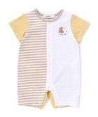 【ベベ オンライン ストア/BEBE ONLINE STORE / KIDS】のくじらクマ恐竜アニマルおしりモチーフボーダー切り替えロンパースベビー(60~80cm) 人気、トレンドファッション・服の通販 founy(ファニー) ファッション Fashion キッズファッション Fashion for Kids アニマル Animal Print 春 Spring コレクション Collection, Seasonal Line フレンチ French, French Style フロント Front, Front Design ベビー Baby, Babywear ボーダー Border, Stripe 半袖 Short Sleeve, Half Sleeve モチーフ Motif, Design Theme 無地 Plain, Solid Color ロンパース Romper, Jumpsuit S/S・春夏 SS, Spring/Summer, Warm Season 夏 Summer エレガント 上品 Elegant 2026年 2026 2026春夏・S/S Spring/Summer 2026 SS26 thumbnail ベージュ系|ID: prp329100004962218 ipo3291000000037227794