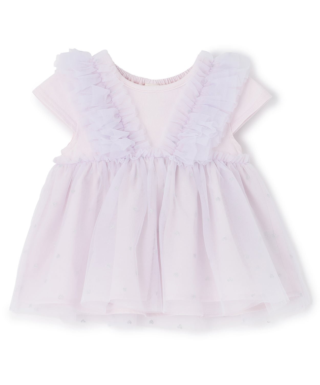 【ナルミヤ オンライン/NARUMIYA ONELINE / KIDS】の【リンク】チュールフリルチュニック インテリア・キッズ・メンズ・レディースファッション・服の通販 founy(ファニー) 　ファッション　Fashion　キッズファッション　Fashion for Kids　おすすめ　Recommended / Our Picks　チュニック　Tunic, Long Top　チュール　Tulip, Tulip Motif　フリル　Frill, Ruffle　ポケット　Pocket, Pocket Detail　レギンス　Leggings, Stretch Pants　ラベンダー|ID: prp329100004962220 ipo3291000000037227802