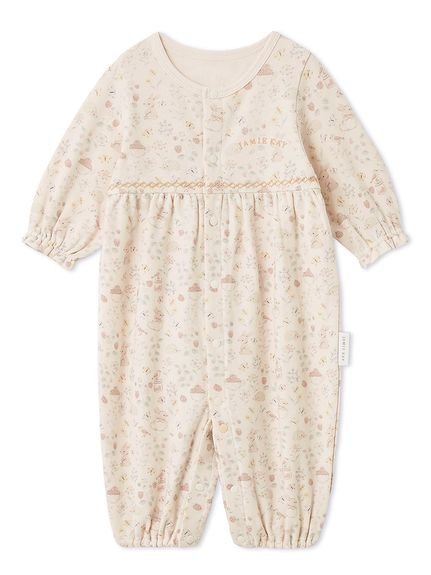 【ジェイミー ケイ/JAMIE KAY】のBunny Garden 2wayオール/オーガニックコットン インテリア・キッズ・メンズ・レディースファッション・服の通販 founy(ファニー) 　ファッション　Fashion　レディースファッション　Fashion for Women　春　Spring　スマート　Smart, Elegant　ドレス　Dress, One-Piece　ベビー　Baby, Babywear　ロンパース　Romper, Jumpsuit　おすすめ　Recommended / Our Picks　ギフト プレゼント　Gift / Present　CRM[004]|ID: prp329100004962222 ipo3291000000037227808