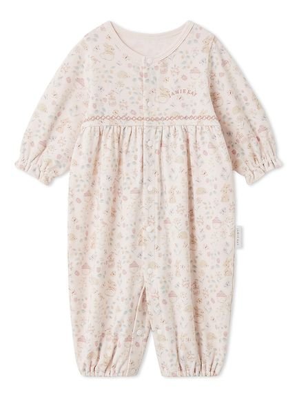 【ジェイミー ケイ/JAMIE KAY】のBunny Garden 2wayオール/オーガニックコットン インテリア・キッズ・メンズ・レディースファッション・服の通販 founy(ファニー) 　ファッション　Fashion　レディースファッション　Fashion for Women　春　Spring　スマート　Smart, Elegant　ドレス　Dress, One-Piece　ベビー　Baby, Babywear　ロンパース　Romper, Jumpsuit　おすすめ　Recommended / Our Picks　ギフト プレゼント　Gift / Present　PNK[066]|ID: prp329100004962222 ipo3291000000037227809