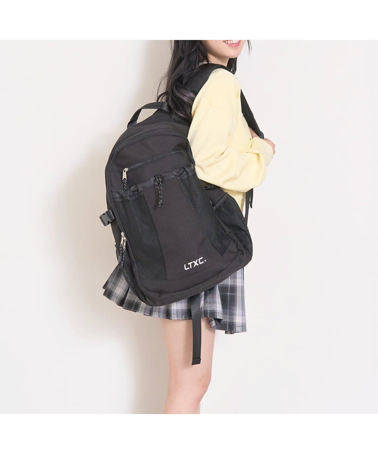 【ナルミヤ オンライン/NARUMIYA ONELINE / KIDS】の【LTXC】肩ラク30L撥水スクールリュック インテリア・キッズ・メンズ・レディースファッション・服の通販 founy(ファニー) 　ファッション　Fashion　キッズファッション　Fashion for Kids　ポケット　Pocket, Pocket Detail　リュック　Backpack, Rucksack　黒|ID: prp329100004962230 ipo3291000000037227860