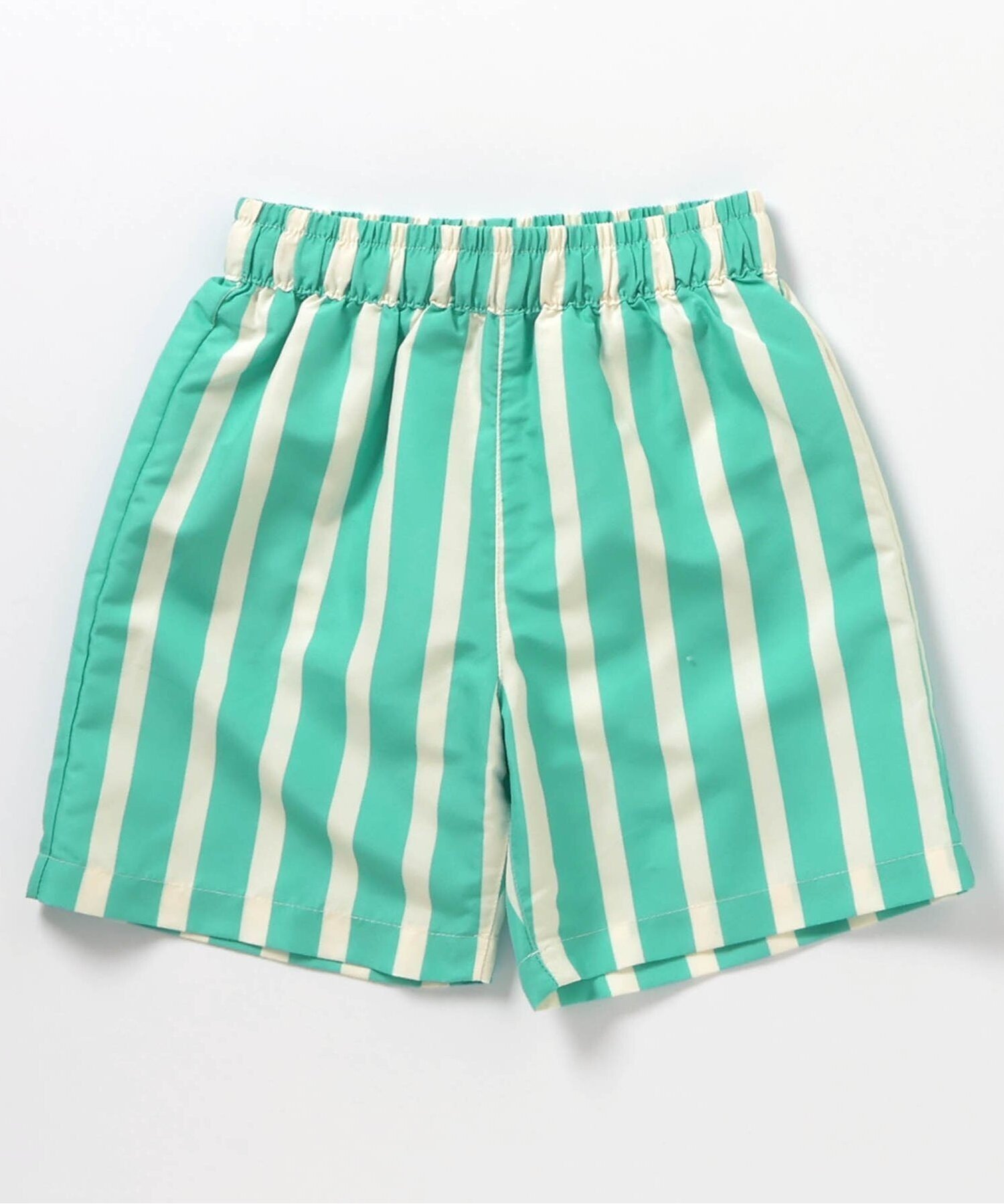 【エフオー オンラインストア/F.O.Online Store / KIDS】の【UVカット】無地・総柄わくわくビーチショーツ インテリア・キッズ・メンズ・レディースファッション・服の通販 founy(ファニー) 　ファッション　Fashion　キッズファッション　Fashion for Kids　アウトドア　Outdoor Clothing　ショーツ　Shorts, Short Pants　ビーチ　Beach, Seaside　夏　Summer　定番　Standard, Basic Item　無地　Plain, Solid Color　エメラルドグリーン|ID: prp329100004962233 ipo3291000000037227882