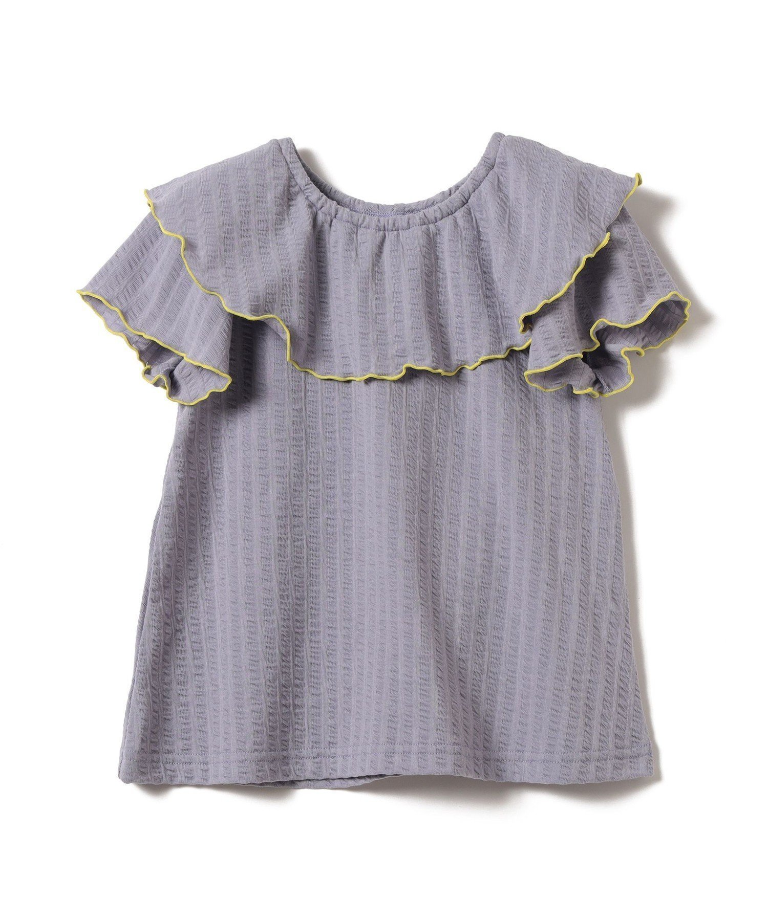 【ビームス ミニ/BEAMS mini / KIDS】の【WEB限定】フレアカラー Tシャツ 2026SS(90~140cm) 子供服 まとめ買い 外遊び キッズ 女の子 配色 お着換え 旅行 インテリア・キッズ・メンズ・レディースファッション・服の通販 founy(ファニー) 　ファッション　Fashion　キッズファッション　Fashion for Kids　セットアップ　Set-Up, Coordinated Outfit　フリル　Frill, Ruffle　フレア　Flare, Flared　ベーシック　Basic, Essential　おすすめ　Recommended / Our Picks　旅行　Travel　2026年　2026　2026春夏・S/S　Spring/Summer 2026 SS26　LAVENDER|ID: prp329100004962240 ipo3291000000037227910