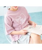 【デビロック/devirock / KIDS】の【イージーウォッシュ】防汚 デビラボ BIGシルエット プリント 半袖Tシャツ 26SS 人気、トレンドファッション・服の通販 founy(ファニー) ファッション Fashion キッズファッション Fashion for Kids ストレッチ Stretch, Stretchy Fabric トレンド Trend, Trending Now なめらか Smooth, Silky Texture フレア Flare, Flared プリント Print, Printed Pattern ベーシック Basic, Essential 半袖 Short Sleeve, Half Sleeve おすすめ Recommended / Our Picks 夏 Summer 2026年 2026 2026春夏・S/S Spring/Summer 2026 SS26 thumbnail 005-ハート-くすみピンク|ID: prp329100004962253 ipo3291000000037227971