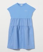 【ユナイテッドアローズ/UNITED ARROWS / KIDS】の天竺*布帛 プリント ワンピース / キッズ 140cm-160cm 人気、トレンドファッション・服の通販 founy(ファニー) ファッション Fashion キッズファッション Fashion for Kids ワンピース Dresses シューズ Shoes, Footwear ティアードスカート Tiered Skirt, Flounced Skirt ドッキング Docking, Mixed Material フロント Front, Front Design プリント Print, Printed Pattern モチーフ Motif, Design Theme 無地 Plain, Solid Color アウトレット Outlet / Clearance thumbnail LT.BLUE|ID: prp329100004962258 ipo3291000000037228019