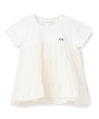 【ナルミヤ オンライン/NARUMIYA ONELINE / KIDS】の【リンク】ドッキングティアードTシャツ 人気、トレンドファッション・服の通販 founy(ファニー) ファッション Fashion キッズファッション Fashion for Kids ポケット Pocket, Pocket Detail ワンポイント One Point, Statement Accent thumbnail アイボリー|ID: prp329100004962265 ipo3291000000037228046