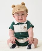 【ナルミヤ オンライン/NARUMIYA ONELINE / KIDS】の切り替えラガーカバーオール 人気、トレンドファッション・服の通販 founy(ファニー) ファッション Fashion キッズファッション Fashion for Kids おすすめ Recommended / Our Picks ポケット Pocket, Pocket Detail 夏 Summer 春 Spring S/S・春夏 SS, Spring/Summer, Warm Season thumbnail グリーン|ID: prp329100004962270 ipo3291000000037228066