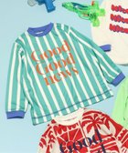 【エフオー オンラインストア/F.O.Online Store / KIDS】の【UVカット】わくわく長袖ラッシュガード 人気、トレンドファッション・服の通販 founy(ファニー) ファッション Fashion キッズファッション Fashion for Kids おすすめ Recommended / Our Picks アウトドア Outdoor Clothing ショーツ Shorts, Short Pants ストライプ Stripe, Striped Pattern ビーチ Beach, Seaside 夏 Summer 長袖 Long Sleeve, Full Sleeve thumbnail エメラルドグリーン|ID: prp329100004962273 ipo3291000000037228079