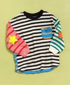 【エフオー オンラインストア/F.O.Online Store / KIDS】の【リンク】エルボ パッチロンT 人気、トレンドファッション・服の通販 founy(ファニー) ファッション Fashion キッズファッション Fashion for Kids パッチ Patch, Appliqué 人気 Popular, Best Seller 長袖 Long Sleeve, Full Sleeve thumbnail マルチカラー2|ID: prp329100004962276 ipo3291000000037228094