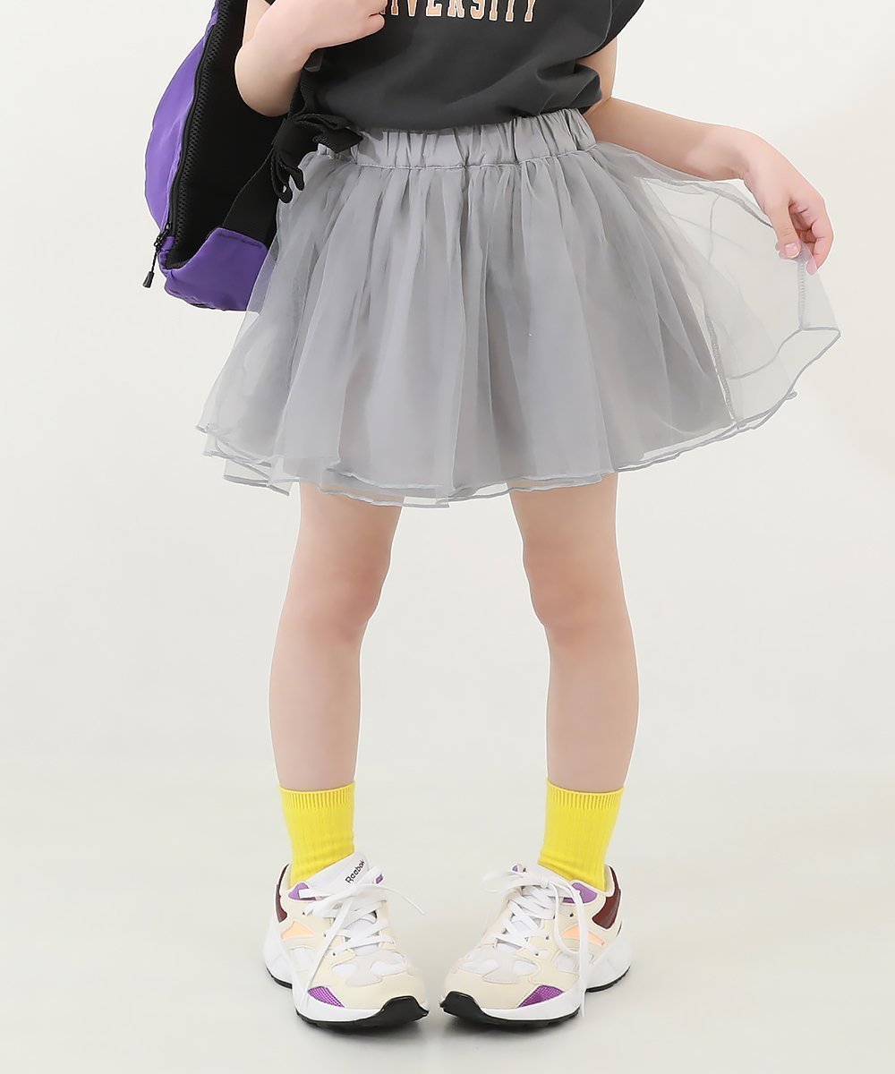 【デビロック/devirock / KIDS】のふわっと広がる ボリュームチュール 1分丈スカッツ 子供服 キッズ ベビー服 26SS インテリア・キッズ・メンズ・レディースファッション・服の通販 founy(ファニー) 　ファッション　Fashion　キッズファッション　Fashion for Kids　インナー　Innerwear　スニーカー　Sneakers, Trainers　チュール　Tulip, Tulip Motif　おすすめ　Recommended / Our Picks　2026年　2026　2026春夏・S/S　Spring/Summer 2026 SS26　Dバイオレット|ID: prp329100004962284 ipo3291000000037228153