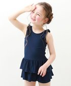 【デビロック/devirock / KIDS】のUVカット 女児 セパレート型 フリルスクール水着 子供服 キッズ 女の子 26SS 人気、トレンドファッション・服の通販 founy(ファニー) ファッション Fashion キッズファッション Fashion for Kids ストレッチ Stretch, Stretchy Fabric セパレート Separate, Two-Piece フィット Fit, Slim Fit フリル Frill, Ruffle ベーシック Basic, Essential 水着 Swimsuit, Swimwear 2026年 2026 2026春夏・S/S Spring/Summer 2026 SS26 thumbnail 001-ネイビー-ネイビー|ID: prp329100004962286 ipo3291000000037228168