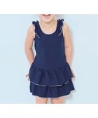 【デビロック/devirock / KIDS】のUVカット 女児 セパレート型 フリルスクール水着 子供服 キッズ 女の子 26SS 人気、トレンドファッション・服の通販 founy(ファニー) ファッション Fashion キッズファッション Fashion for Kids ストレッチ Stretch, Stretchy Fabric セパレート Separate, Two-Piece フィット Fit, Slim Fit フリル Frill, Ruffle ベーシック Basic, Essential 水着 Swimsuit, Swimwear 2026年 2026 2026春夏・S/S Spring/Summer 2026 SS26 thumbnail 005-ネイビー-サックス|ID: prp329100004962286 ipo3291000000037228171