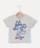 【アンパンマンキッズコレクション/ANPANMAN KIDS COLLECTION / KIDS】のANPANMAN KIDS COLLECTION/アップリケ切替半袖Tシャツ 人気、トレンドファッション・服の通販 founy(ファニー) ファッション Fashion キッズファッション Fashion for Kids オレンジ Orange キャラクター Character, Licensed Characters コレクション Collection, Seasonal Line 切替 Switching, Contrast Panel フロント Front, Front Design ベビー Baby, Babywear ボーイズ Boyish, Boy Style ボーダー Border, Stripe 半袖 Short Sleeve, Half Sleeve メンズ Men's, Menswear ギフト プレゼント Gift / Present thumbnail 杢グレー|ID: prp329100004962293 ipo3291000000037228197