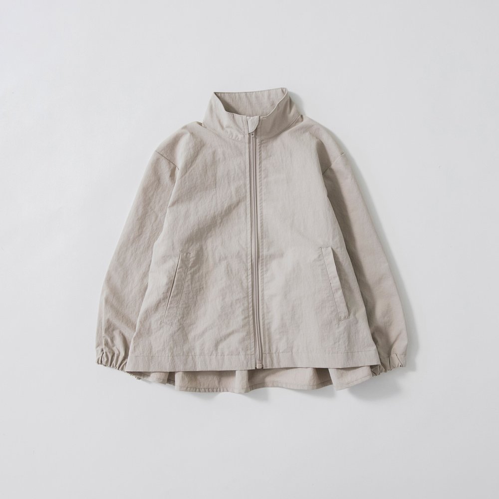 【ブランシェス/branshes / KIDS】の【WEB限定/DRC】撥水加工Aラインシルエットナイロンジャケット インテリア・キッズ・メンズ・レディースファッション・服の通販 founy(ファニー) 　ファッション　Fashion　キッズファッション　Fashion for Kids　アウター　Coat Outerwear /Kids　ジャケット　Jacket, Outerwear　フリル　Frill, Ruffle　プチプライス・低価格　Affordable / Budget Price　ボーイズ　Boyish, Boy Style　ポケット　Pocket, Pocket Detail　グレージュ|ID: prp329100004962296 ipo3291000000037228217