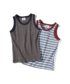 【こども ビームス/コドモ ビームス / KIDS】の【別注】Robert P. Miller / タンクトップ 2枚 セット 2026SS(95~145cm) 人気、トレンドファッション・服の通販 founy(ファニー) ファッション Fashion キッズファッション Fashion for Kids インナー Innerwear タンク Tank Top, Sleeveless Top 別注 Limited Edition, Custom Order 2026年 2026 2026春夏・S/S Spring/Summer 2026 SS26 thumbnail blueberry×coffee|ID: prp329100004962306 ipo3291000000037228259