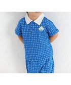 【モイモルン/moimoln / KIDS】の【セットアップ】ミッドナイトブルー半袖トップス ショートパンツ 人気、トレンドファッション・服の通販 founy(ファニー) ファッション Fashion キッズファッション Fashion for Kids トップス・カットソー Cut & Sew Tops ボトムス Bottoms セットアップ Matching Sets キッズトップス Tops ギフト プレゼント Gift / Present ショート Short, Short Length セットアップ Set-Up, Coordinated Outfit フィット Fit, Slim Fit 半袖 Short Sleeve, Half Sleeve thumbnail D/ブルー|ID: prp329100004962307 ipo3291000000037228261