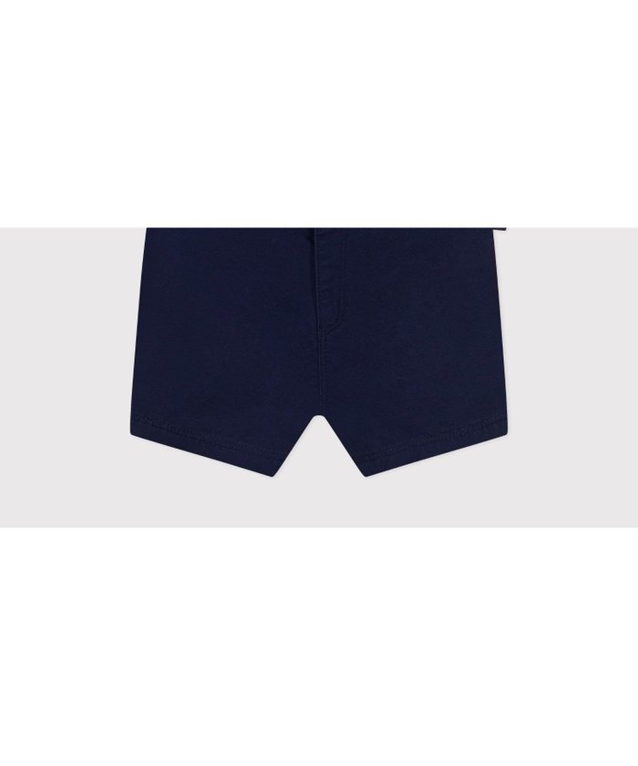 【プチバトー/PETIT BATEAU / KIDS】のサージ織ショートサロペット インテリア・キッズ・メンズ・レディースファッション・服の通販 founy(ファニー) https://founy.com/ ファッション Fashion キッズファッション Fashion for Kids なめらか Smooth, Silky Texture オケージョン Occasion Wear |ID: prp329100004962320 ipo3291000000037228344