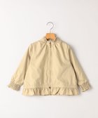 【シップス/SHIPS / KIDS】のSHIPS KIDS 100～130cm / 〈撥水〉 フリル パーカー ベージュ|ID: prp329100004962321 ipo3291000000037228348