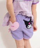 【エフオー オンラインストア/F.O.Online Store / KIDS】のサンリオキャラクターズ フェイスポケットパンツ ショート丈 人気、トレンドファッション・服の通販 founy(ファニー) ファッション Fashion キッズファッション Fashion for Kids ボトムス Bottoms ショート Short, Short Length フェイス Face, Facial Design ポケット Pocket, Pocket Detail リボン Ribbon, Bow thumbnail パープル|ID: prp329100004962329 ipo3291000000037228407