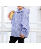【グローバルワーク/GLOBAL WORK / KIDS】のイージケアフードシャツ長袖/100-120cm展開/643455 人気、トレンドファッション・服の通販 founy(ファニー) ファッション Fashion キッズファッション Fashion for Kids おすすめ Recommended / Our Picks インナー Innerwear スウェット / スエット Sweatshirt, Sweatwear 長袖 Long Sleeve, Full Sleeve thumbnail ブルーストライプ83|ID: prp329100004962330 ipo3291000000037228410