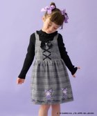【エニー/ANY / KIDS】の【マイメロディ クロミ×ANY KIDS】チェック ジャンパースカート 人気、トレンドファッション・服の通販 founy(ファニー) ファッション Fashion キッズファッション Fashion for Kids インナー Innerwear キャラクター Character, Licensed Characters チェック Check, Plaid, Tartan ティアードスカート Tiered Skirt, Flounced Skirt トレーナー Sweatshirt, Trainer 長袖 Long Sleeve, Full Sleeve ビジュー Bijou, Jewel-like Accent ブルゾン Blouson, Bomber Jacket ポケット Pocket, Pocket Detail ポシェット Pochette, Mini Bag リボン Ribbon, Bow レース Lace, Lace Fabric A/W・秋冬 Autumn/Winter エレガント 上品 Elegant thumbnail グレーチェック×クロミ[305]|ID: prp329100004962334 ipo3291000000037228425