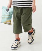 【デビロック/devirock / KIDS】の7分丈 サルエルパンツ ハーフパンツ ショートパンツ ボトムス 人気、トレンドファッション・服の通販 founy(ファニー) ファッション Fashion キッズファッション Fashion for Kids ボトムス Bottoms ショート Short, Short Length シンプル Simple, Minimal ストレッチ Stretch, Stretchy Fabric ハーフ Half, Half-Length プリント Print, Printed Pattern thumbnail Dオリーブ|ID: prp329100004962336 ipo3291000000037228446
