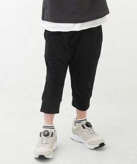 【デビロック/devirock / KIDS】の7分丈 裾リブパンツ ボトムス ハーフパンツ ショートパンツ 大人の最旬トレンドファッション＆コーディネート founy(ファウニー) ファッション Fashion キッズファッション Fashion for Kids ボトムス Bottoms ショート Short, Short Length シンプル Simple, Minimal ストレッチ Stretch, Stretchy Fabric 定番 Standard, Basic Item ハーフ Half, Half-Length プリント Print, Printed Pattern リラックス Relax, Relaxed Fit |ID:prp329100004962337