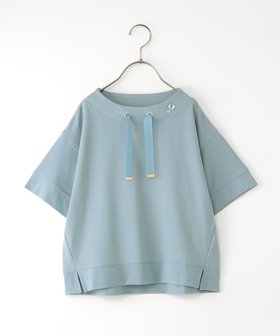 【イッカ/ikka / KIDS】の【親子コーデ】冷感鹿の子ビジュー付きスピンドルプルオーバー(120~160cm) 人気、トレンドファッション・服の通販 founy(ファニー) ファッション Fashion キッズファッション Fashion for Kids トップス・カットソー Cut & Sew Tops おすすめ Recommended / Our Picks カットソー Cut and Sewn Top スピンドル Spindle, Drawcord ビジュー Bijou, Jewel-like Accent モックネック Mock Neck, Short Turtleneck 鹿の子 Piqué, Kanoko Fabric |ID:prp329100004962338