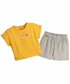 【モイモルン/moimoln / KIDS】の【セットアップ】マルトップス パンツ 人気、トレンドファッション・服の通販 founy(ファニー) ファッション Fashion キッズファッション Fashion for Kids トップス・カットソー Cut & Sew Tops ボトムス Bottoms セットアップ Matching Sets キッズトップス Tops おすすめ Recommended / Our Picks セットアップ Set-Up, Coordinated Outfit パターン Pattern, Design Print ビビッド Vivid, Bright Tone プリント Print, Printed Pattern 夏 Summer thumbnail イエロー|ID: prp329100004962347 ipo3291000000037228496