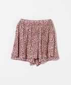【ユナイテッドアローズ/UNITED ARROWS / KIDS】の小花 ペプラム キュロットパンツ / キッズ 140cm-160cm 人気、トレンドファッション・服の通販 founy(ファニー) ファッション Fashion キッズファッション Fashion for Kids ボトムス Bottoms キュロット Culottes, Wide Shorts プリント Print, Printed Pattern ペプラム Peplum, Flared Hem 無地 Plain, Solid Color アウトレット Outlet / Clearance thumbnail PINK|ID: prp329100004962349 ipo3291000000037228500