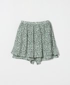 【ユナイテッドアローズ/UNITED ARROWS / KIDS】の小花 ペプラム キュロットパンツ / キッズ 140cm-160cm 人気、トレンドファッション・服の通販 founy(ファニー) ファッション Fashion キッズファッション Fashion for Kids ボトムス Bottoms キュロット Culottes, Wide Shorts プリント Print, Printed Pattern ペプラム Peplum, Flared Hem 無地 Plain, Solid Color アウトレット Outlet / Clearance thumbnail LIME|ID: prp329100004962349 ipo3291000000037228501