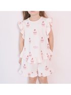 【ジェラート ピケ/gelato pique / KIDS】の【KIDS】カップケーキ柄Tシャツ 人気、トレンドファッション・服の通販 founy(ファニー) ファッション Fashion キッズファッション Fashion for Kids おすすめ Recommended / Our Picks カットソー Cut and Sewn Top ギフト プレゼント Gift / Present ギンガム Gingham, Gingham Fabric ショート Short, Short Length スマート Smart, Elegant チェック Check, Plaid, Tartan フリル Frill, Ruffle プリント Print, Printed Pattern ロング Long, Long-Length thumbnail PNK[066]|ID: prp329100004962350 ipo3291000000037228504