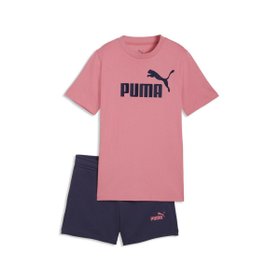 【プーマ/PUMA / KIDS】のガールズ ESS NO. 1 ロゴ 半袖 Tシャツ ショーツ セット 120-160cm ESS Logo Tee and Shorts Set 人気、トレンドファッション・服の通販 founy(ファニー) ファッション Fashion キッズファッション Fashion for Kids ショーツ Shorts, Short Pants ショート Short, Short Length シンプル Simple, Minimal スポーティ Sporty, Casual Athletic セットアップ Set-Up, Coordinated Outfit ドローコード Drawcord, Drawstring Cord バランス Balance, Style Balance フィット Fit, Slim Fit 半袖 Short Sleeve, Half Sleeve レギュラー Regular, Standard Fit おすすめ Recommended / Our Picks |ID:prp329100004962351