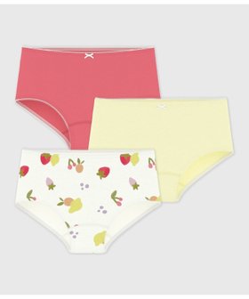【プチバトー/PETIT BATEAU / KIDS】のハイウエストプリントショーツ2枚組 人気、トレンドファッション・服の通販 founy(ファニー) ファッション Fashion キッズファッション Fashion for Kids おすすめ Recommended / Our Picks キャミソール Camisole, Spaghetti Strap Top ギフト プレゼント Gift / Present ショーツ Shorts, Short Pants セットアップ Set-Up, Coordinated Outfit リボン Ribbon, Bow レース Lace, Lace Fabric |ID:prp329100004962353