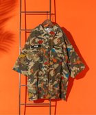 【エフオー オンラインストア/F.O.Online Store / KIDS】の【リンク】福井県立恐竜博物館コラボ 総柄シャツ(大人) 人気、トレンドファッション・服の通販 founy(ファニー) ファッション Fashion キッズファッション Fashion for Kids コラボ Collaboration, Collab ショーツ Shorts, Short Pants セットアップ Set-Up, Coordinated Outfit デニム Denim, Jeans Material プリント Print, Printed Pattern thumbnail カーキ|ID: prp329100004962355 ipo3291000000037228523