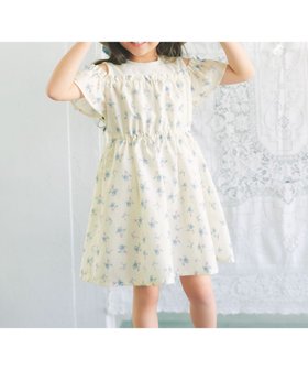 【エニー/ANY / KIDS】の【洗濯機可能】オンオフショルダーワンピース 人気、トレンドファッション・服の通販 founy(ファニー) ファッション Fashion キッズファッション Fashion for Kids ワンピース Dresses フリル Frill, Ruffle プリント Print, Printed Pattern ポケット Pocket, Pocket Detail リボン Ribbon, Bow |ID:prp329100004962362