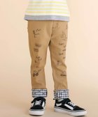 【ベベ オンライン ストア/BEBE ONLINE STORE / KIDS】の裾折り返しプリントストレッチツイルパンツ(80~130cm) 人気、トレンドファッション・服の通販 founy(ファニー) ファッション Fashion キッズファッション Fashion for Kids ボトムス Bottoms 春 Spring コレクション Collection, Seasonal Line チェック Check, Plaid, Tartan フレンチ French, French Style プリント Print, Printed Pattern モチーフ Motif, Design Theme S/S・春夏 SS, Spring/Summer, Warm Season 夏 Summer エレガント 上品 Elegant 2026年 2026 2026春夏・S/S Spring/Summer 2026 SS26 thumbnail ベージュ|ID: prp329100004962364 ipo3291000000037228551