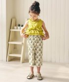 【エフオー オンラインストア/F.O.Online Store / KIDS】のフリルトップス・ラインパンツセット_アプレレクールマシェリ 人気、トレンドファッション・服の通販 founy(ファニー) ファッション Fashion キッズファッション Fashion for Kids トップス・カットソー Cut & Sew Tops ボトムス Bottoms thumbnail イエロー|ID: prp329100004962369 ipo3291000000037228575