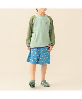 【ビームス ミニ/BEAMS mini / KIDS】のラッシュガード スイムショーツ セット2026SS(100~130cm)プール 水遊び 人気、トレンドファッション・服の通販 founy(ファニー) ファッション Fashion キッズファッション Fashion for Kids インナー Innerwear ギンガム Gingham, Gingham Fabric ショーツ Shorts, Short Pants シンプル Simple, Minimal ジップ Zip, Zipper セパレート Separate, Two-Piece チェック Check, Plaid, Tartan 長袖 Long Sleeve, Full Sleeve ベーシック Basic, Essential メッシュ Mesh, Net Fabric リゾート Resort, Vacation Style おすすめ Recommended / Our Picks 夏 Summer 2026年 2026 2026春夏・S/S Spring/Summer 2026 SS26 |ID:prp329100004962371
