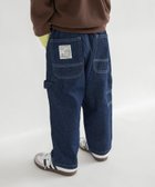 【ブランシェス/branshes / KIDS】の【26SS新作/ゆったり/きれいめ】ペインターパンツ 人気、トレンドファッション・服の通販 founy(ファニー) ファッション Fashion キッズファッション Fashion for Kids ボトムス Bottoms キャンバス Canvas, Canvas Fabric コイン Coin, Coin Design テーパード Tapered, Tapered Pants デニム Denim, Jeans Material パッチ Patch, Appliqué ベーシック Basic, Essential ポケット Pocket, Pocket Detail ループ Loop, Loop Knit ワーク Workwear, Utility Style 2026年 2026 2026春夏・S/S Spring/Summer 2026 SS26 thumbnail ネイビーブルー|ID: prp329100004962376 ipo3291000000037228606