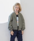 【グローバルワーク/GLOBAL WORK / KIDS】のスゴラク撥水ストレッチMA-1/キッズ/636357 カーキ74|ID: prp329100004962381 ipo3291000000037332701