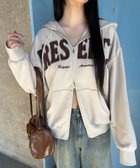 【レピピアルマリオ/repipi armario / KIDS】のワッペンルーズZIPパーカー 人気、トレンドファッション・服の通販 founy(ファニー) ファッション Fashion キッズファッション Fashion for Kids おすすめ Recommended / Our Picks インナー Innerwear カーゴパンツ Cargo Pants, Utility Pants スウェット / スエット Sweatshirt, Sweatwear チェック Check, Plaid, Tartan デニム Denim, Jeans Material パーカー Hoodie, Parka フロント Front, Front Design ボトム Bottoms, Lower Wear ルーズ Loose, Oversized ロング Long, Long-Length thumbnail ベージュ52|ID: prp329100004962384 ipo3291000000037228641